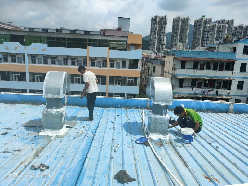 永城钢结构屋面涂料维修方法